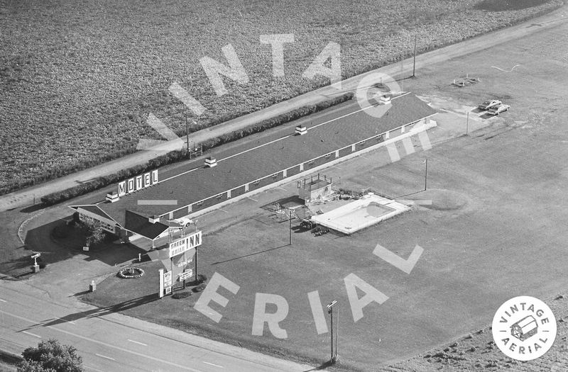 American Inn  (Green Briar Inn) - 1981 Aerial